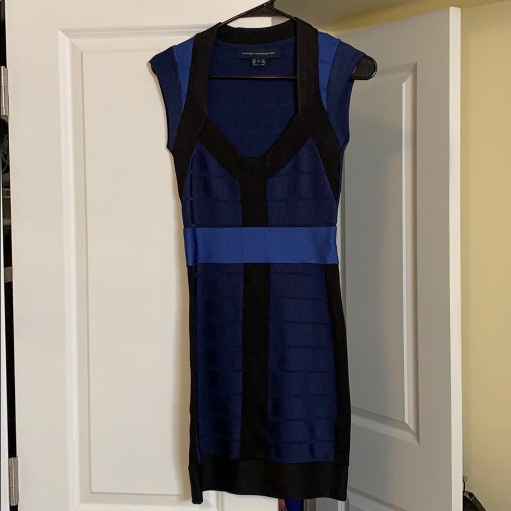 COPY - Blue bandage dress